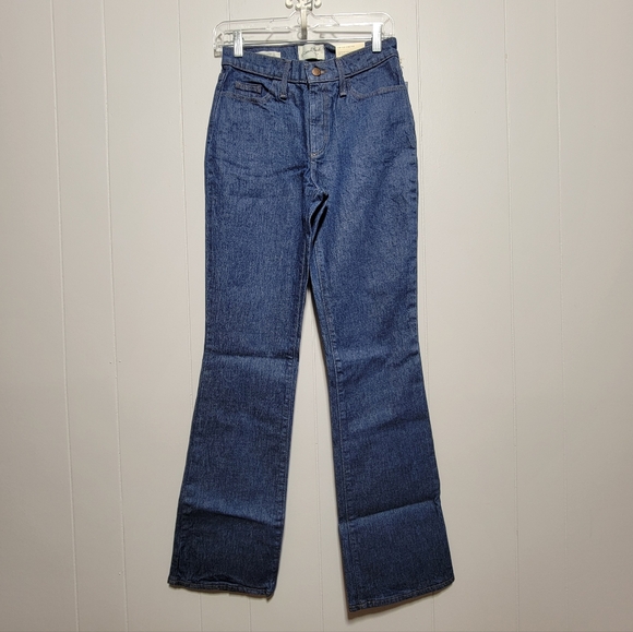 Universal Thread Blue Flare Jeans Vintage Bootcut Size 00 Regular 🐽 - Picture 1 of 5